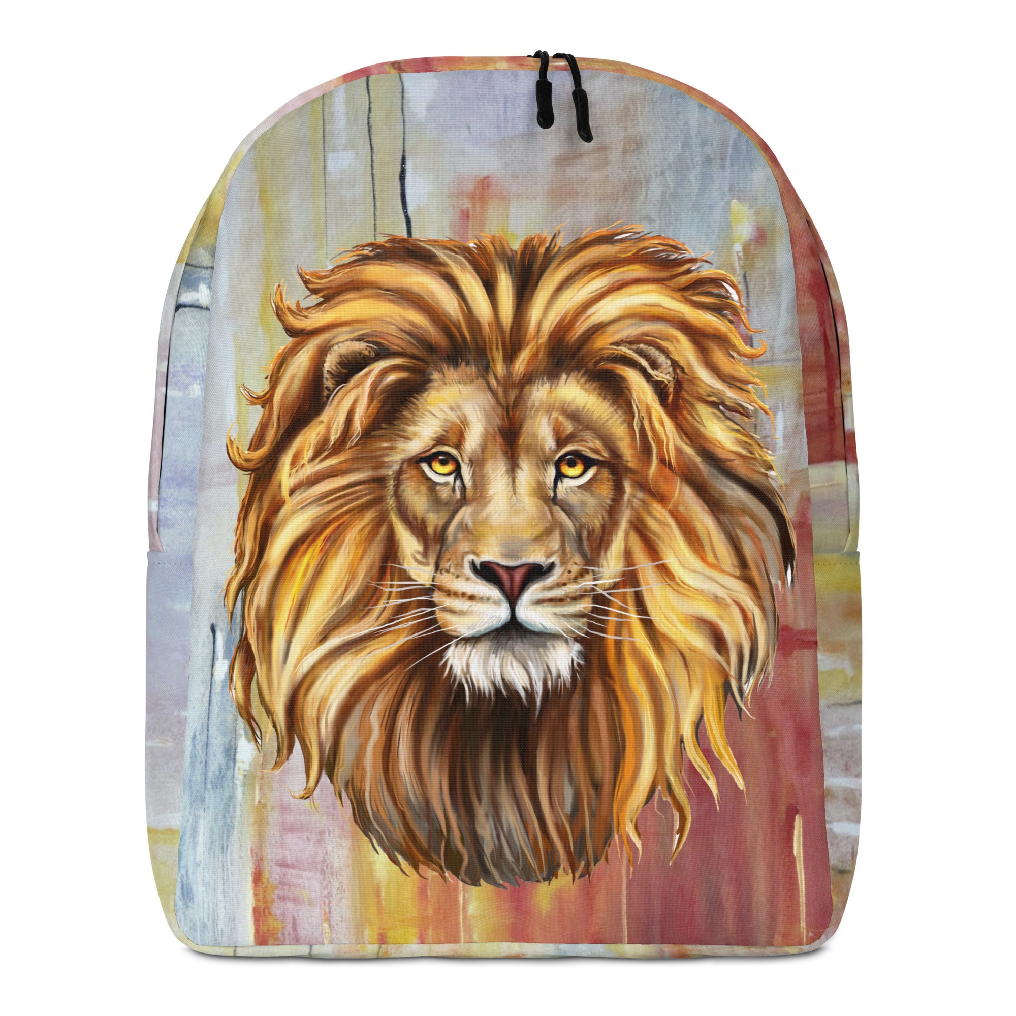 Minimalist Backpack Lion Love