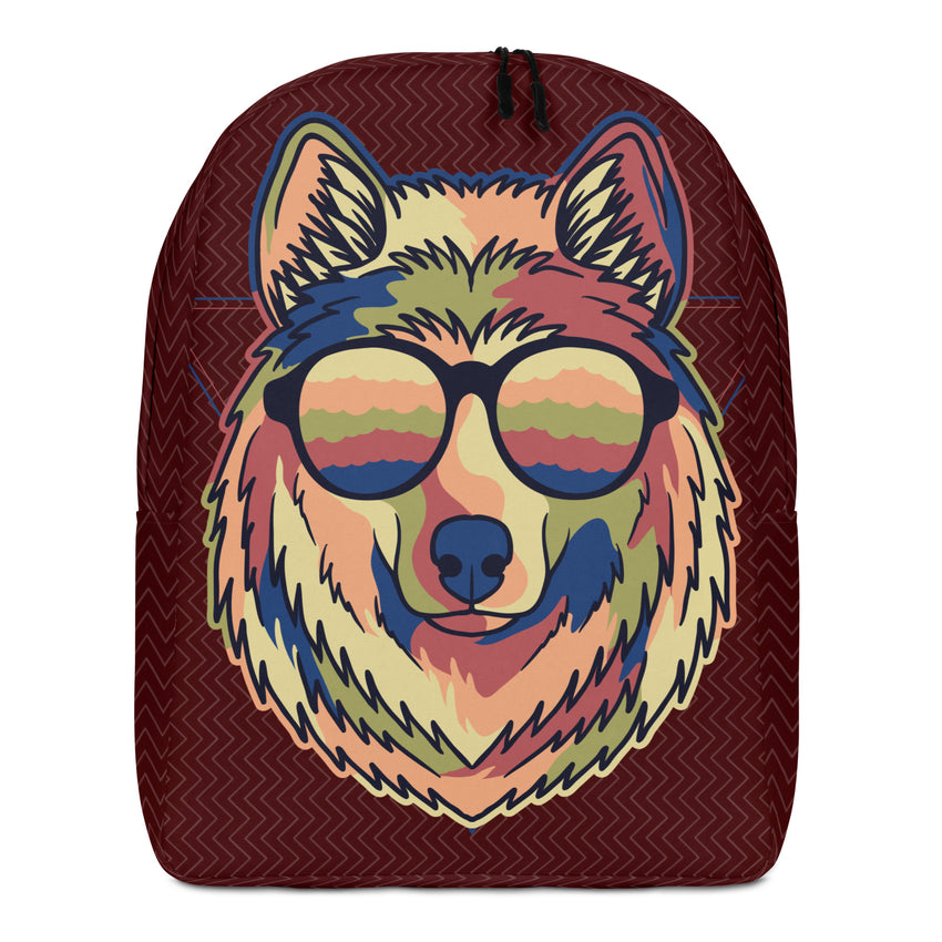 Minimalist Backpack Fox Design