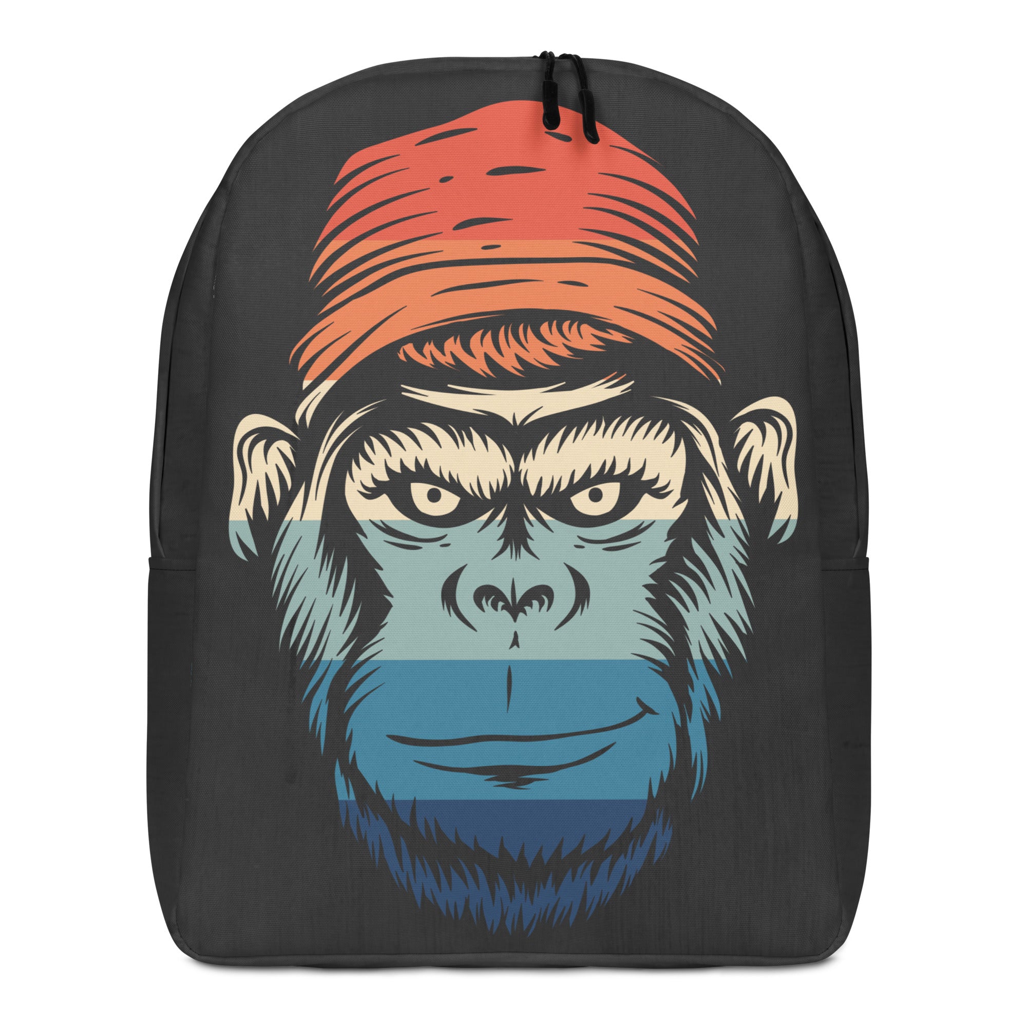 Minimalist Backpack Monkey  Design
