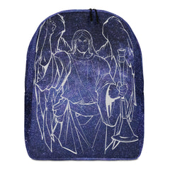 Minimalist Backpack Angel Michael Design