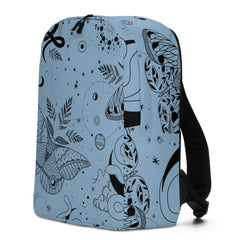 Minimalist Backpack Celestial Astro Blue