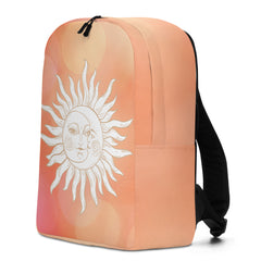 Minimalist Backpack Celestial Sun and Moon