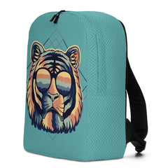 Minimalist Backpack Cool Tiger