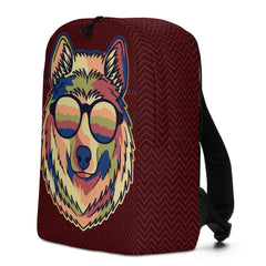 Minimalist Backpack Fox Design