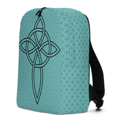 Minimalist Backpack Cross Crucifix Celtic Style