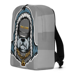 Minimalist Backpack Bulldog Design