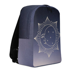 Minimalist Backpack Sun and Moon