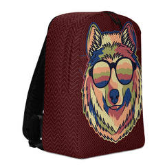Minimalist Backpack Fox Design