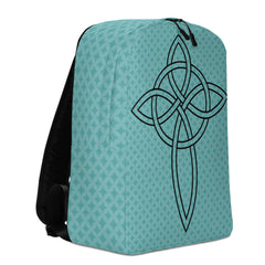 Minimalist Backpack Cross Crucifix Celtic Style