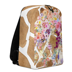 Minimalist Backpack Floral Woman Boho design