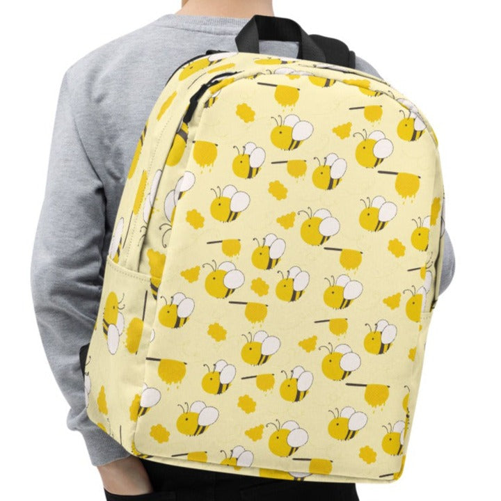 Bee Lover Minimalist Backpack