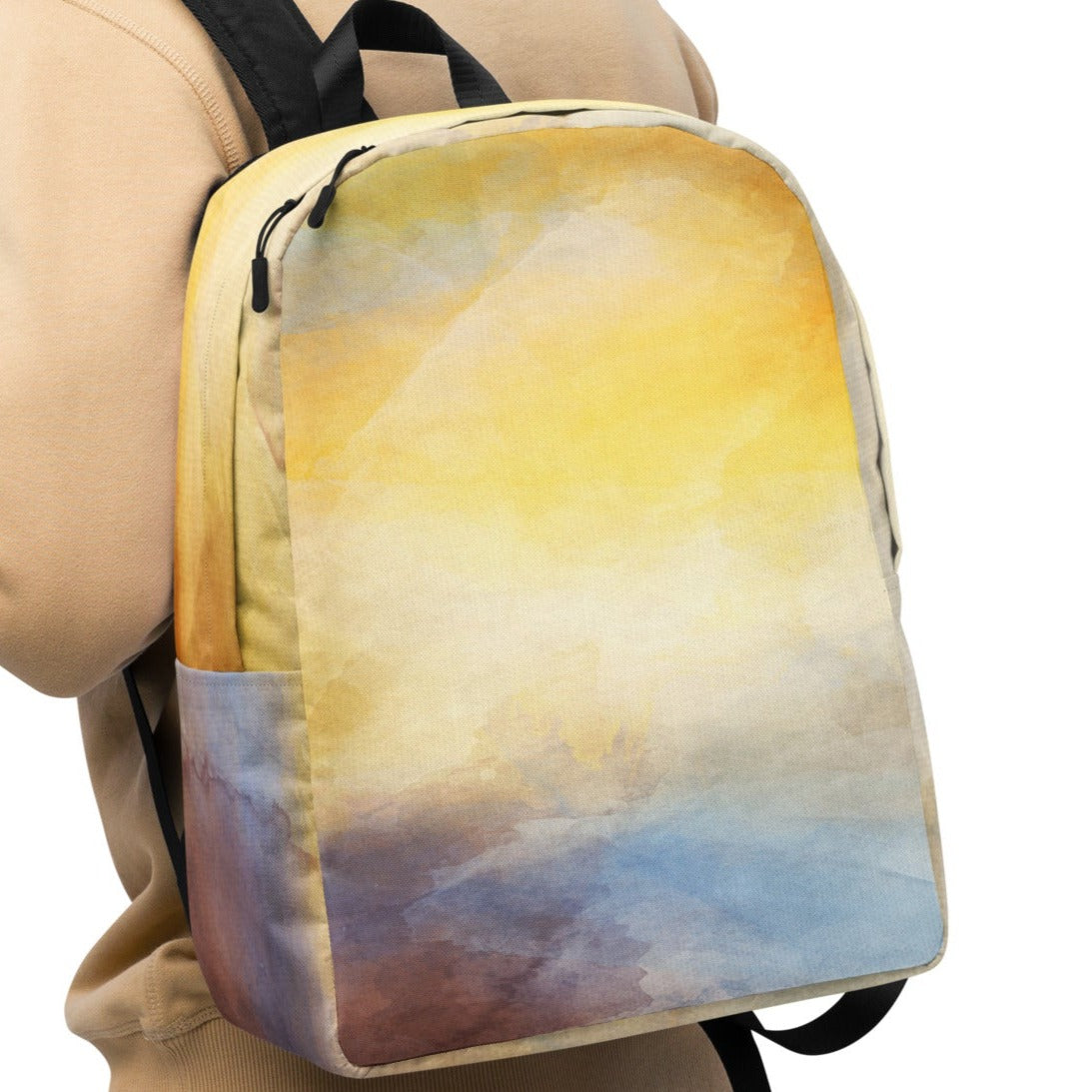 Minimalist Backpack Sunset Vibes