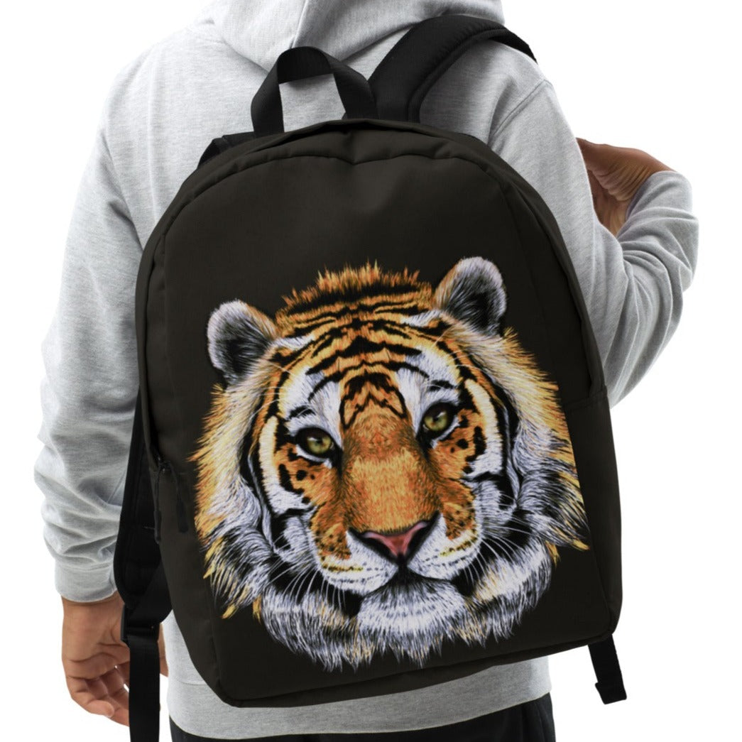 Minimalist Backpack Tiger Love