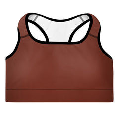 Trimmed Padded Sports Bra