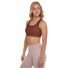 Trimmed Padded Sports Bra