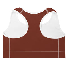 Trimmed Padded Sports Bra