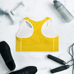 Padded Sports Bra, Yellow Activewear, lioness-love