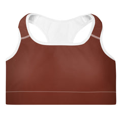 Trimmed Padded Sports Bra