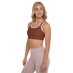 Trimmed Padded Sports Bra