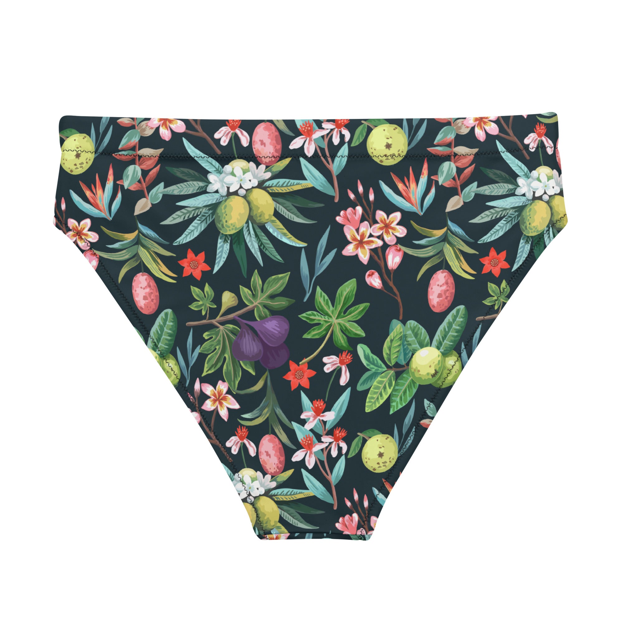 Whether you're lounging by the pool or hitting the beach, these Flower Print Bikini Bottoms are the perfect choice for a chic and fashionable swimwear look.