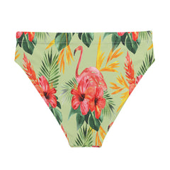 Dive into summer with confidence and embrace your inner goddess with our Green Floral Bikini Bottoms.