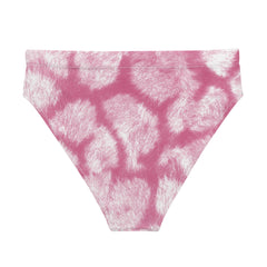 Embrace the sun-kissed season with our Pink & White Printed Bikini Bottom and make a splash wherever you go.