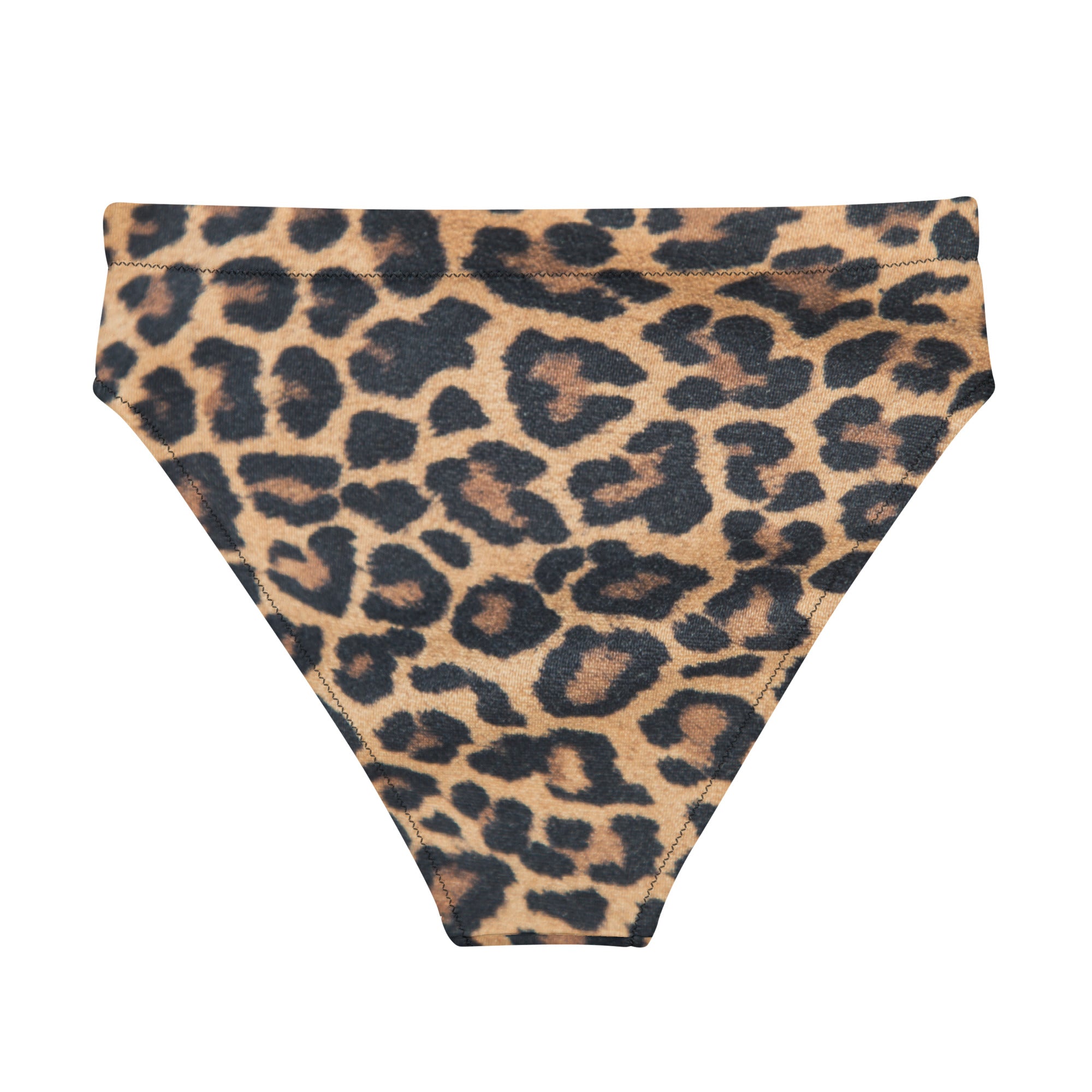 Dive into a world of untamed fashion with our leopard print bikini bottoms.