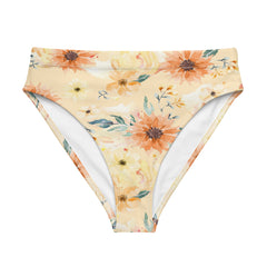 Flower Print Bikini Bottoms for Ladies, a perfect blend of style and comfort for your beach or poolside adventures. 
