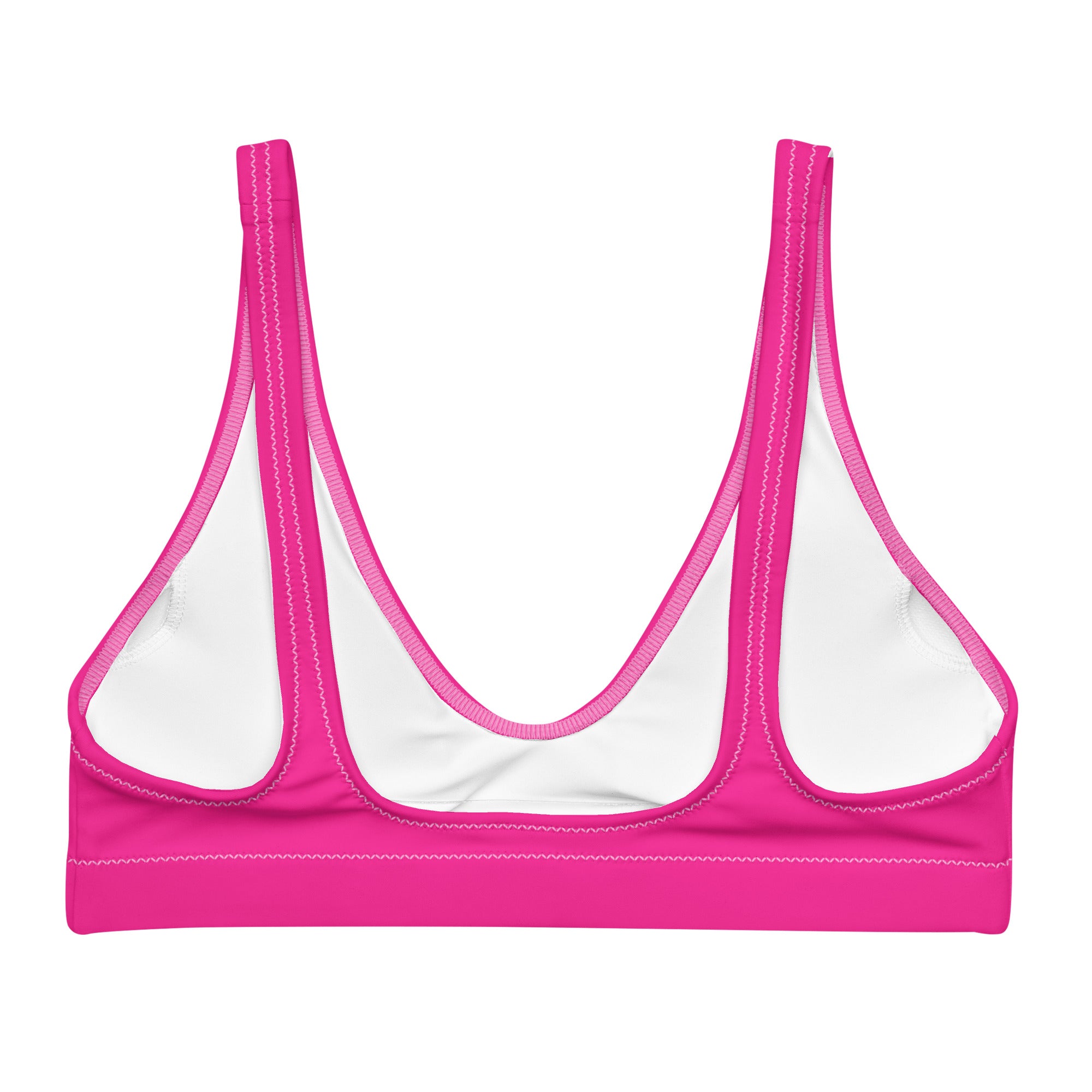 Fuchsia Pink Bikini Top