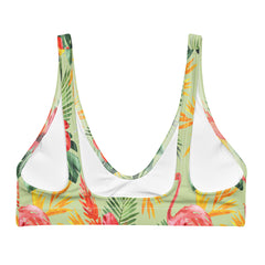 Embrace the tropical vibes and make a splash with our irresistible bikini swimwear top.