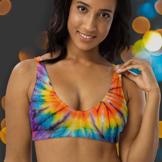 Fashion-forward tie dye swimwear for women