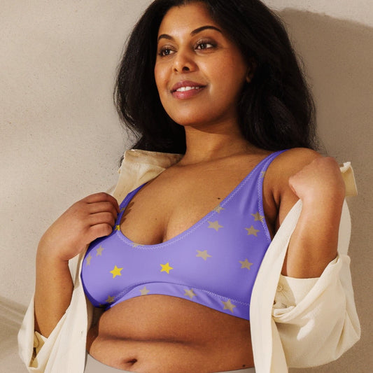 Unique star printed bikini for females