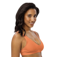 Shop our stylish Orange Solid Bikini Top for women. Versatile, comfortable, and chic swimwear with adjustable straps. 