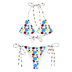 Retro Polka Dots String Bikini, lioness-love