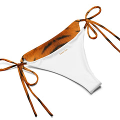 "Safari Chic: The Tiger Print String Bikini", lioness-love