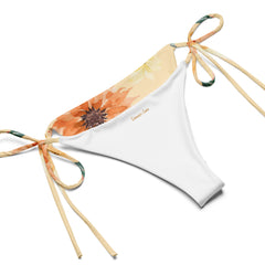 "Radiant Petals: The Sunflower String Bikini", lioness-love