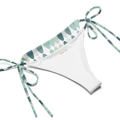 Natural Elegance Green Tones Designer String Bikini, lioness-love