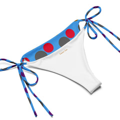"Vibrant Dots: Colorful Polka Dots String Bikini", lioness-love