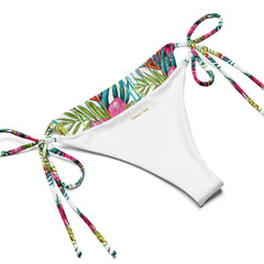 Tropical Paradise Print String Bikini, lioness-love