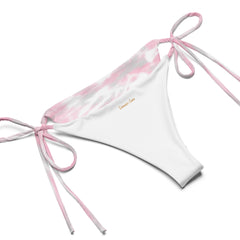 "Blending Beauty: Pink Camouflage String Bikini", lioness-love