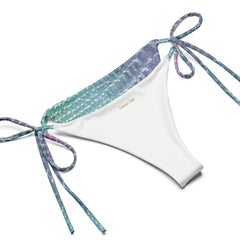 "Enchanting Aquatic Charm: Mermaid Pattern String Bikini", lioness-love