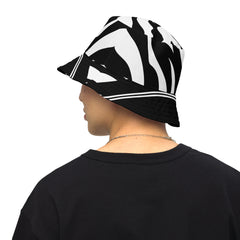 "Safari Chic: Zebra Print Bucket Hat", lioness-love