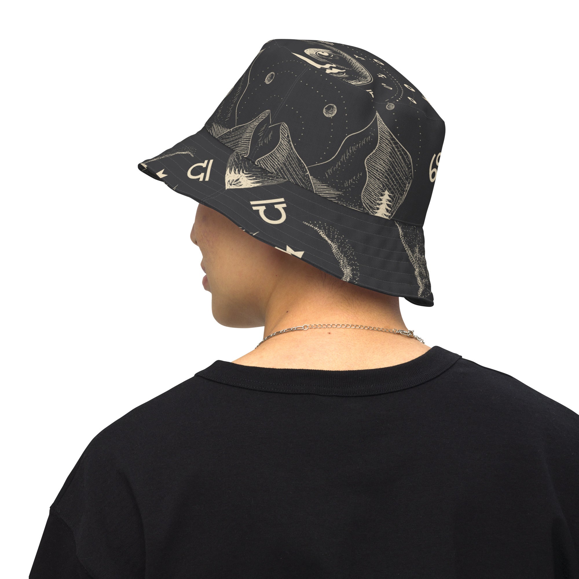 "Cosmic Cool: Explore the Galaxy with Our Space Bucket Hat", lioness-love