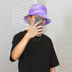 Purple Haze Tie-Dye Chic with Our Bucket Hat, lioness-love