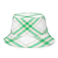 "Classic Cool: Elevate Your Look with Our Green and White Plaid Bucket Hat", lioness-love