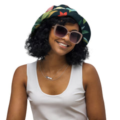 Island Chic Tropical Paradise Bucket Hat, lioness-love