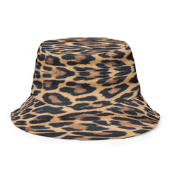 Wild Chic Leopard Print Bucket Hat, lioness-love