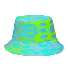 Neon Jungle Animal Print Bucket Hat, lioness-love