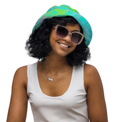 Neon Jungle Animal Print Bucket Hat, lioness-love