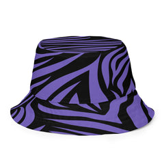 Purple Zebra Print Bucket Hat, lioness-love